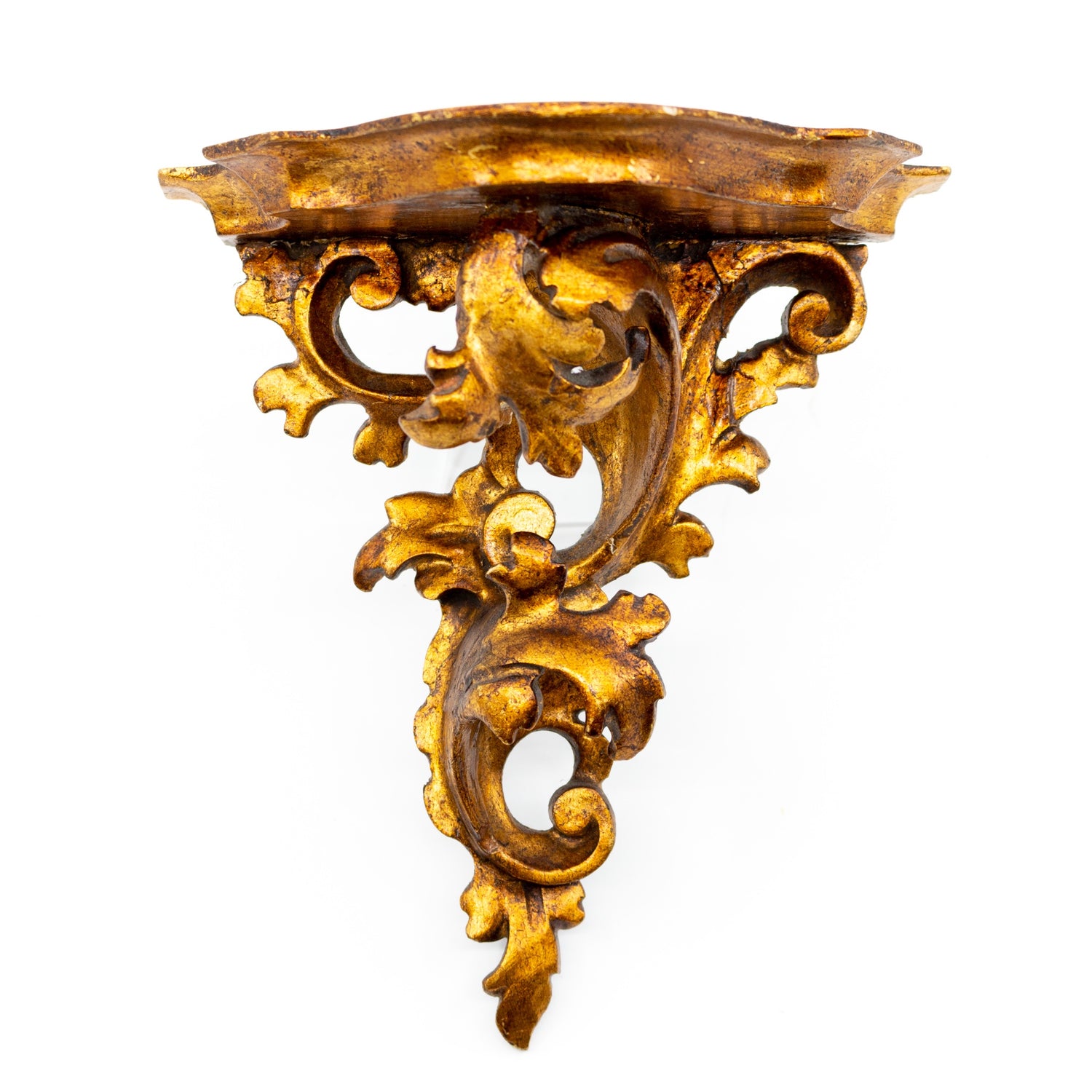 Antique Carved Wood Italian Bracket