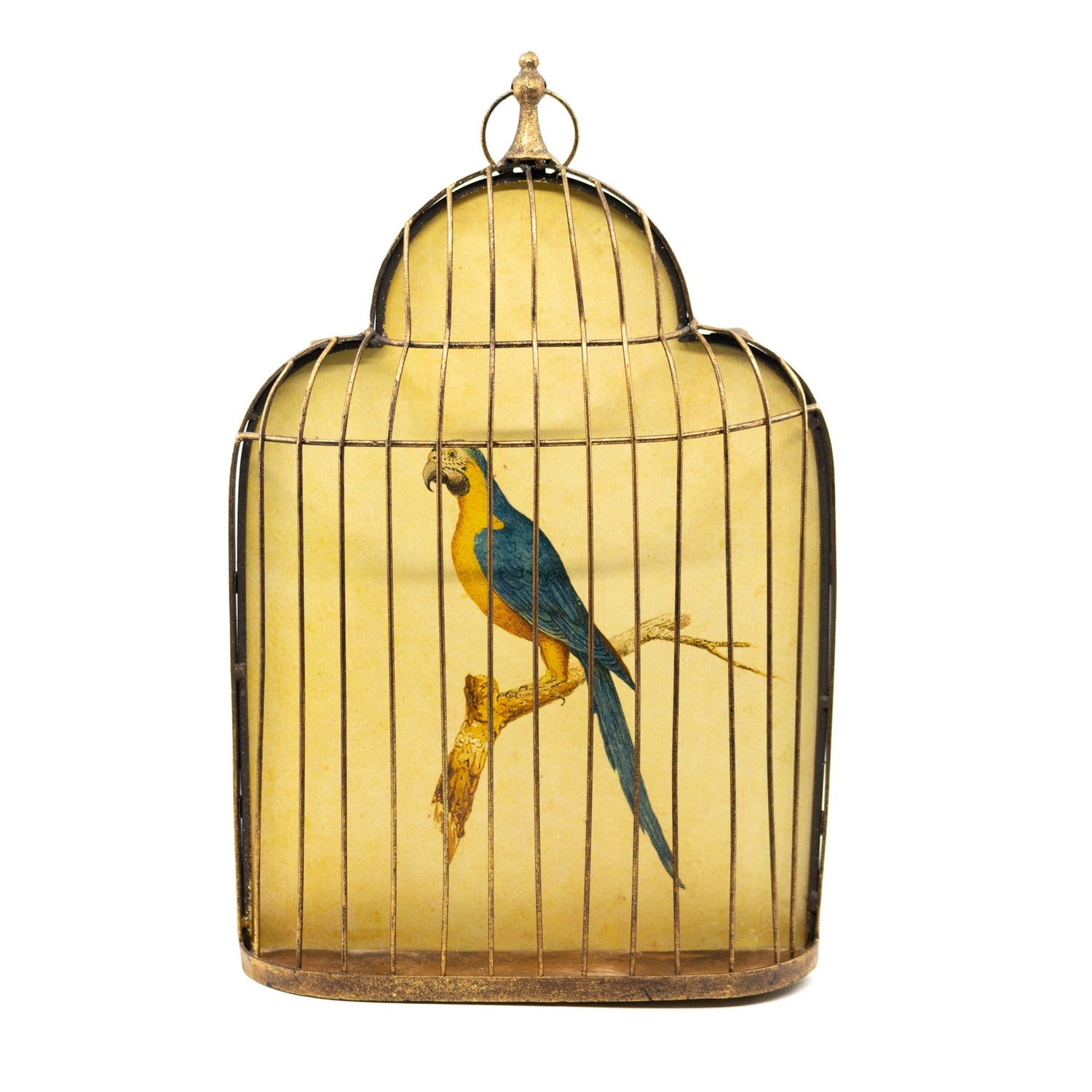 Bird Cage Wall Plaque
