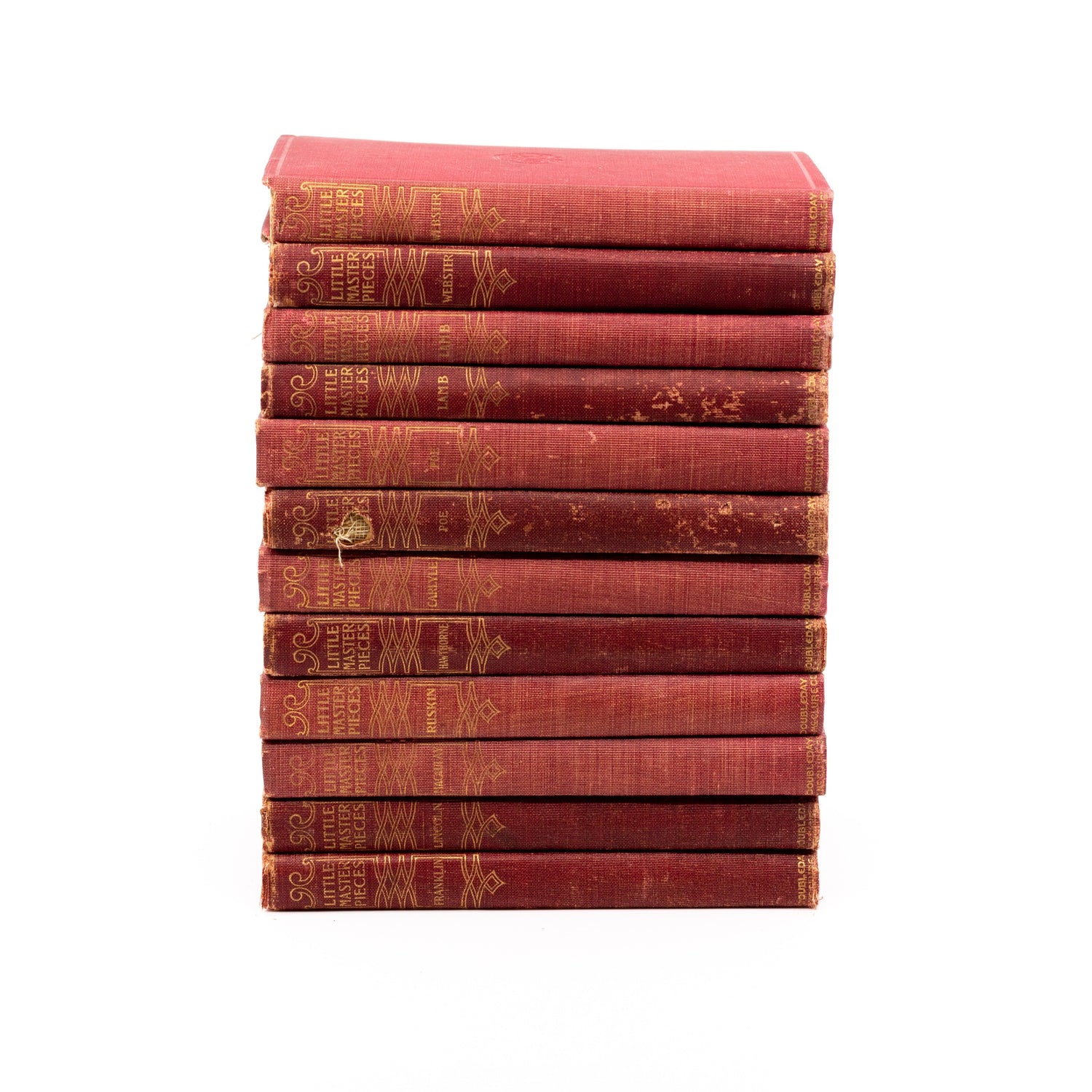 Antique Little Masterpieces Book, 1898